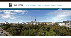 Desktop Screenshot of plazahoteldetandil.com.ar